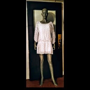 SOLD Lucky Brand White Eyelet Mini Dress